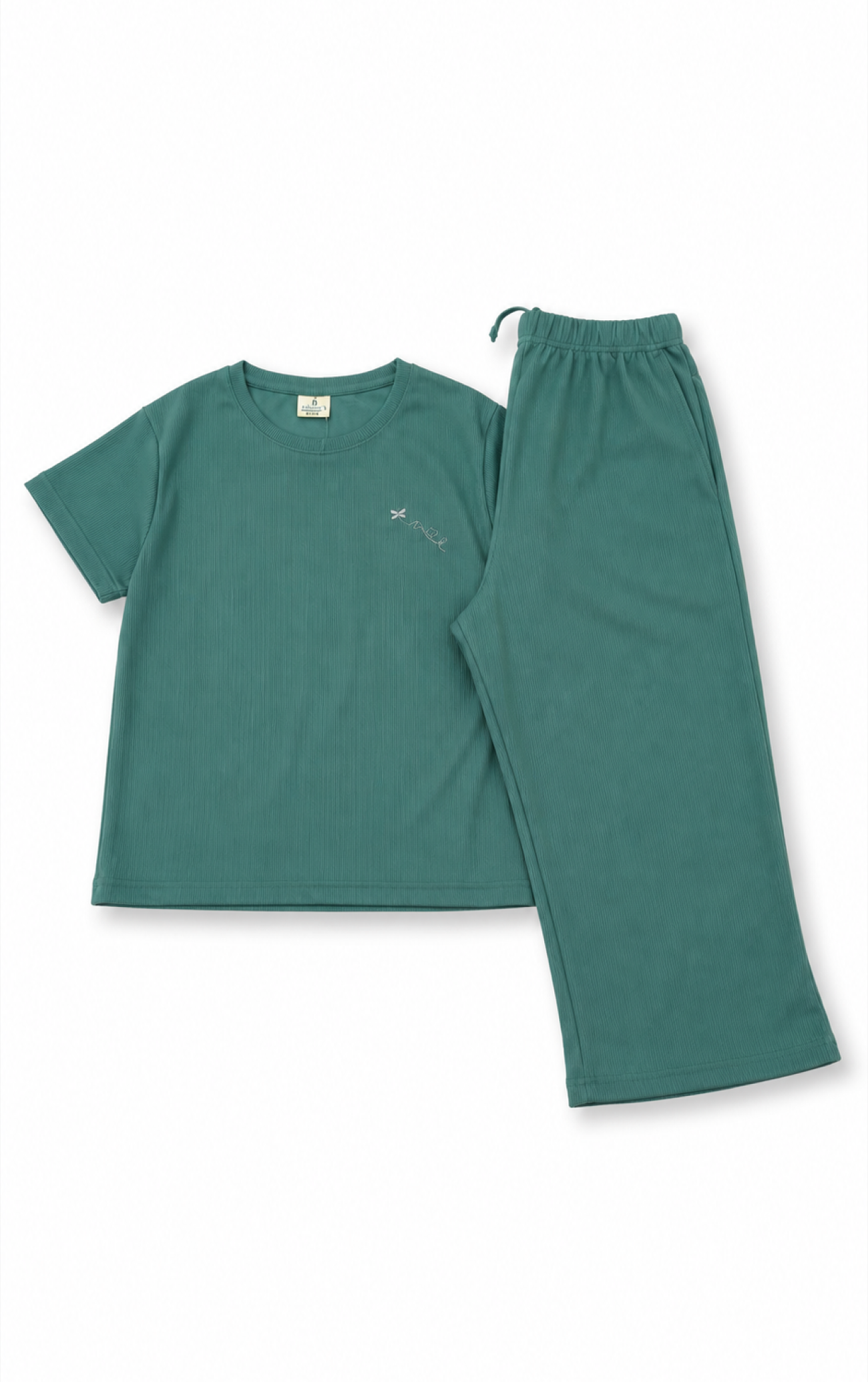 Green Feather print Normal sleeves| Zipless feeding maxi