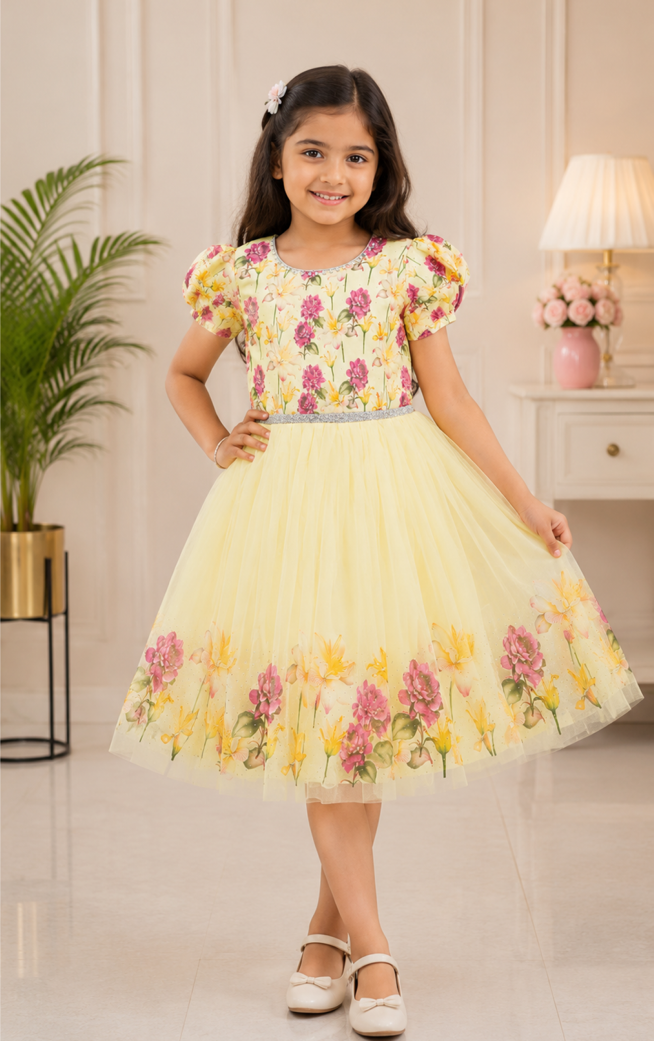 Yellow Color Frock
